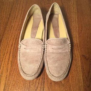 Vaneli suede loafers, never worn!